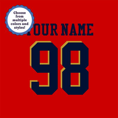 Name & Number Koozies