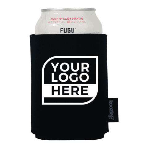 Koozie® Bulk Logo Foam Can Cooler | 1 Color 2 Sides