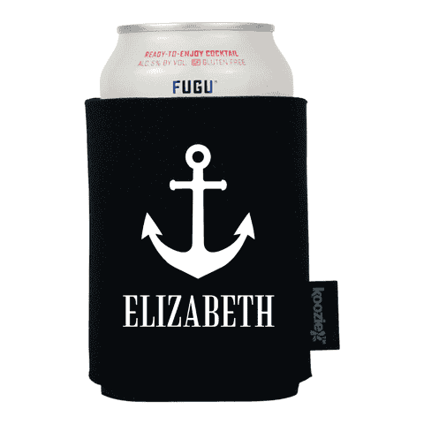 Koozie® Anchor Monogram Drink Cooler