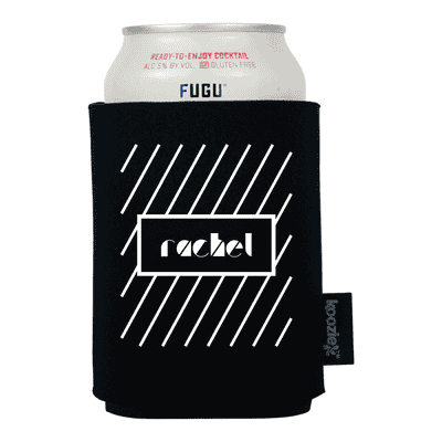 Disco Slant Monogram Koozie®
