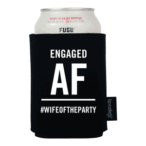 Engaged AF Bridal Shower Koozie®