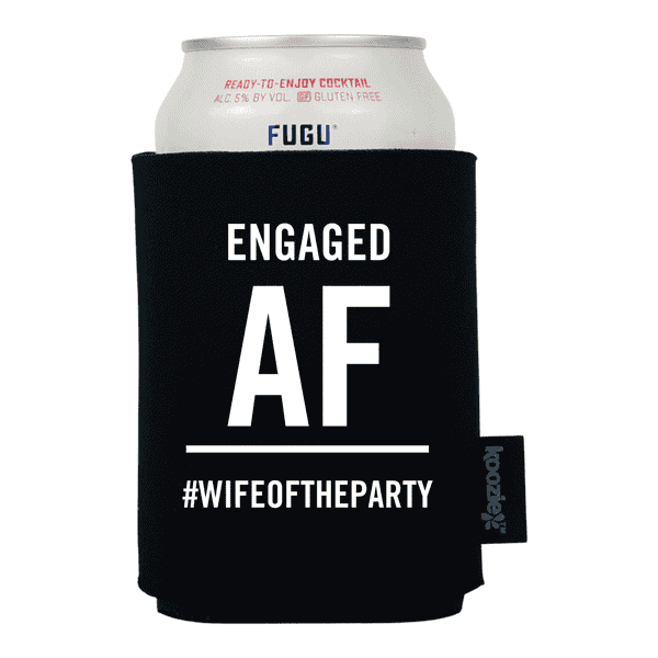 Engaged AF Bridal Shower Koozie®