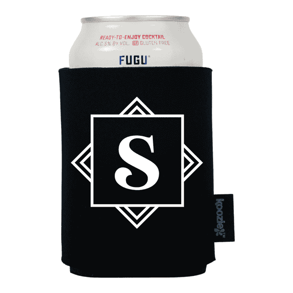 Geometric Monogram Koozie®