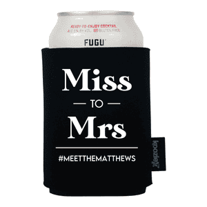 Miss to Mrs Bridal Shower Koozie®