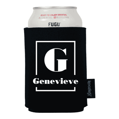 Modern Serif Monogram Koozie®