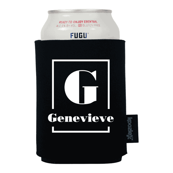Koozie® Modern Serif Monogram Drink Cooler