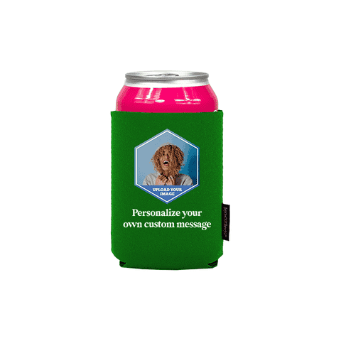 Koozie® Custom Photo Polygon Neoprene Can Cooler | 1 Side