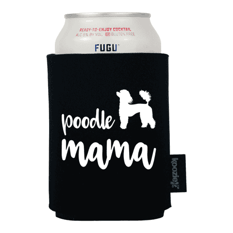 Koozie&reg; Poodle Mama Pet Lovers Drink Cooler