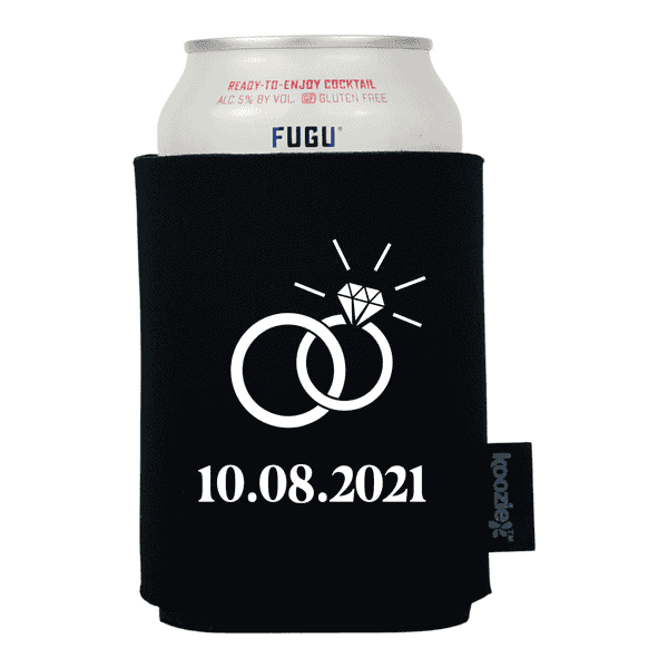 Ring with Date Bridal Shower Koozie®