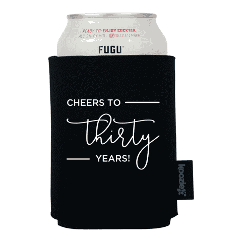 Koozie® Cheers to Years Birthday Drink Cooler