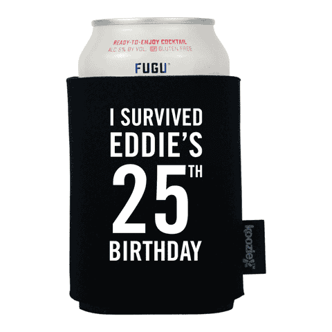 Koozie® I Survived Birthday Drink Cooler