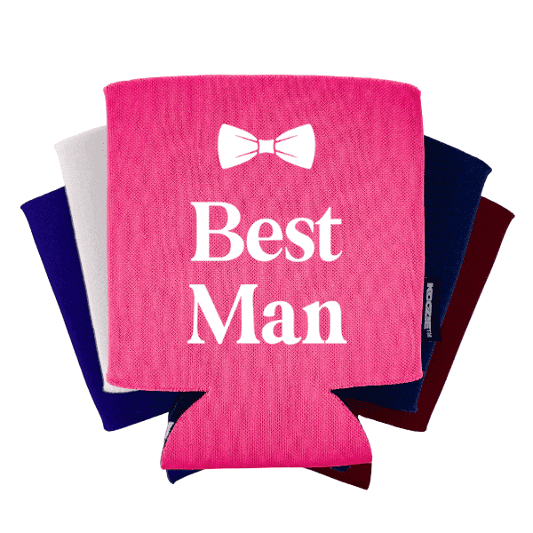 Koozie® Best Man Bridal Shower Drink Cooler