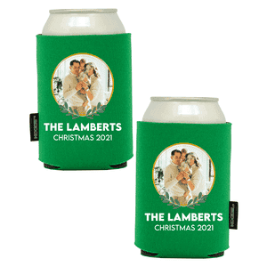 Double Sided Photo Wreath Koozie®