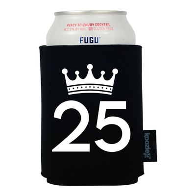 Birthday Koozie® with Crown Graphic