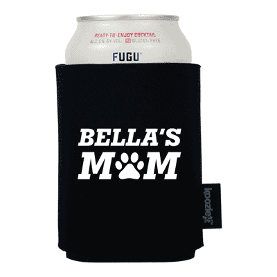 Custom Pet Name's Mom Pet Lovers Koozie®
