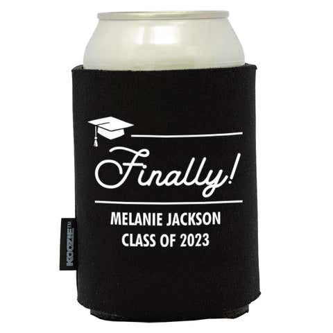 Koozie® Finally! Graduation Drink Cooler