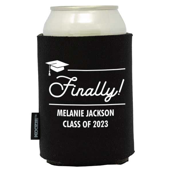 Koozie® Finally! Graduation Drink Cooler