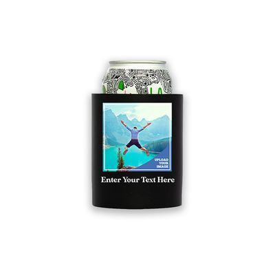 Koozie® Bulk Custom Photo Square Foam Can Cooler |1 Side