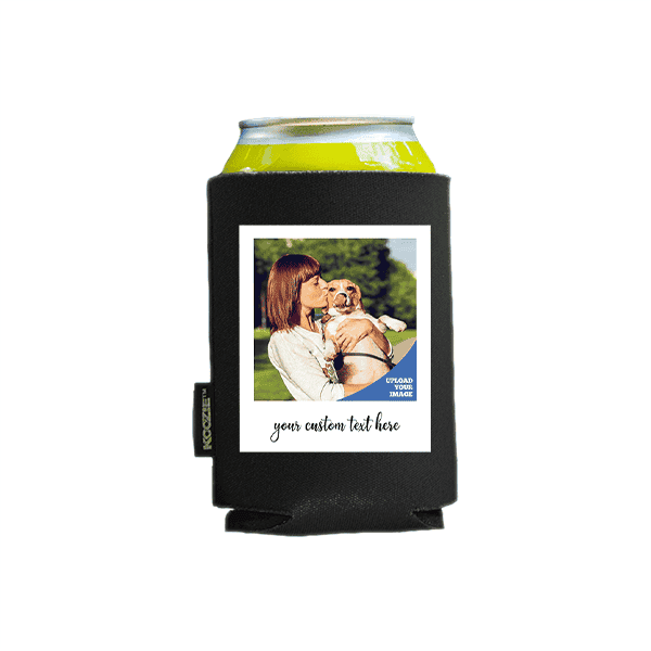 Koozie® Custom Photo Polaroid Foam Can Cooler |1 Side
