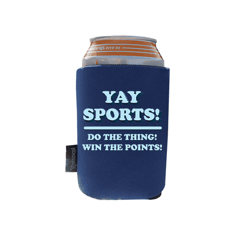 Koozie® Yay Sports Foam Can Cooler |1 Side