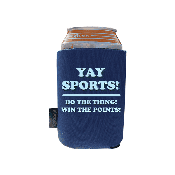 Koozie® Yay Sports Foam Can Cooler |1 Side