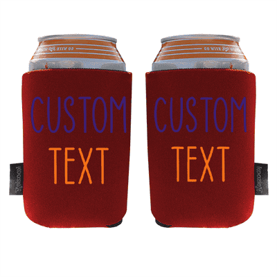 Koozie? Team Custom Foam Can Cooler | 2 Sides