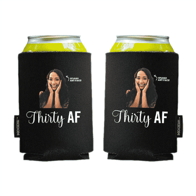 Koozie® Custom Photo Custom Face AF Foam Can Cooler | 2 Sides