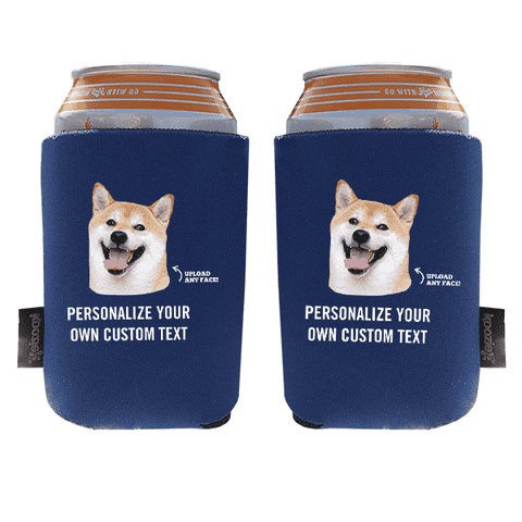 Koozie® Custom Photo Custom Face Foam Can Cooler | 2 Sides