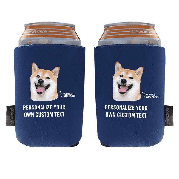 Koozie® Custom Photo Custom Face Foam Can Cooler | 2 Sides