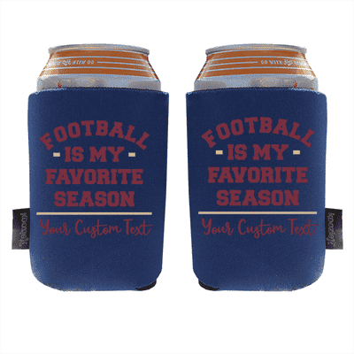 Koozie? Favorite Season Foam Can Cooler | 2 Sides