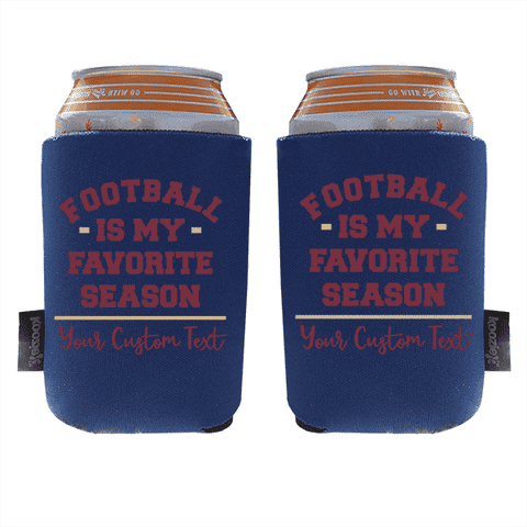 Koozie® Favorite Season Foam Can Cooler | 2 Sides