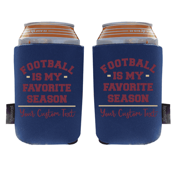 Koozie® Favorite Season Foam Can Cooler | 2 Sides