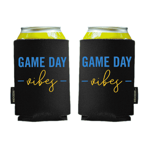 Koozie® Game Day Vibes Foam Can Cooler | 2 Sides