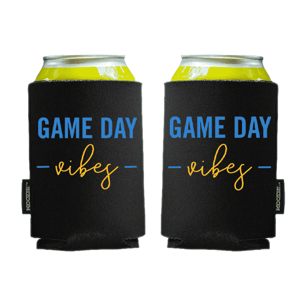 Koozie® Game Day Vibes Foam Can Cooler | 2 Sides
