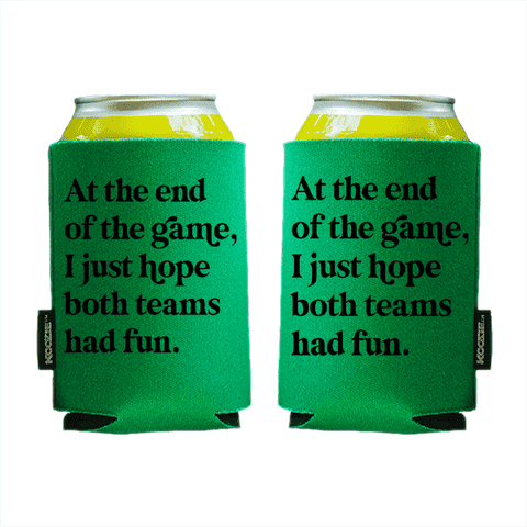 Koozie® Both Teams Had Fun Foam Can Cooler | 2 Sides