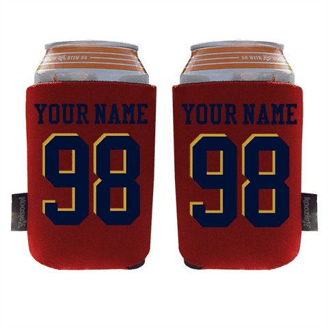 Koozie® Custom Name and Number Foam Can Cooler | 2 Sides