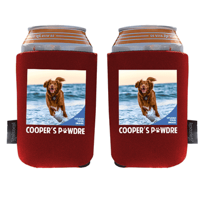 Koozie® Custom Photo Pawdre Foam Can Cooler | 2 Sides