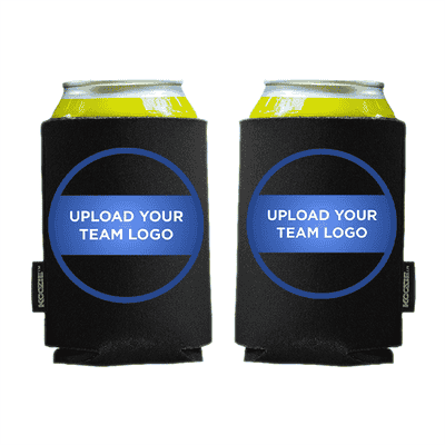 Koozie? Team Logo Custom Foam Can Cooler | 2 Sides