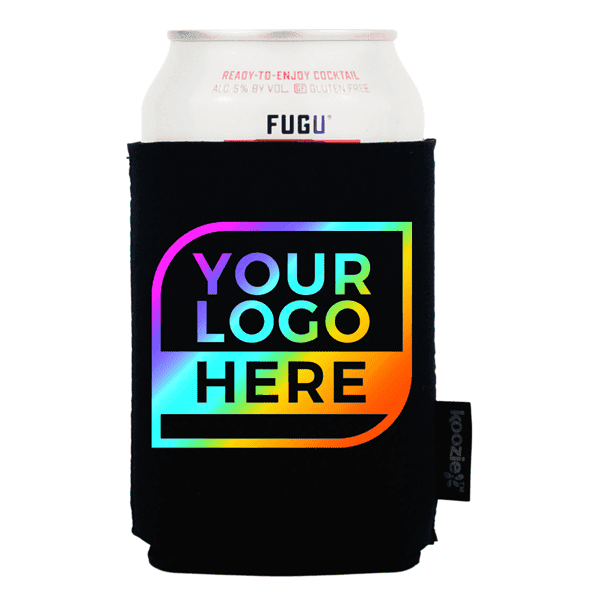 Koozie® Logo Neoprene Can Cooler | Full Color 2 Sides - myKoozie.com