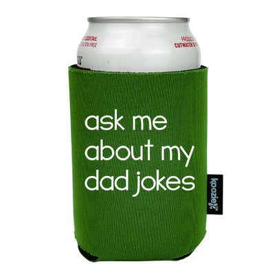 Koozie® Ask Me About my Dad Jokes Drink Cooler