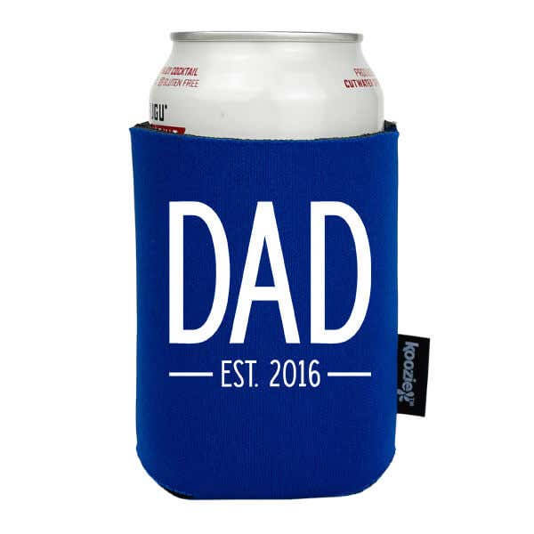 Koozie® Dad Established Custom Year Drink Cooler