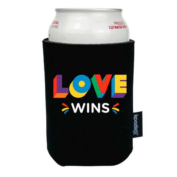 Koozie® Love Wins Pride Drink Cooler
