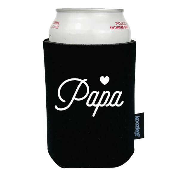 Koozie® Papa with Heart Drink Cooler