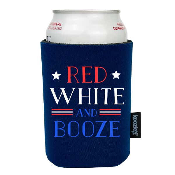 Koozie® Red White & Booze Patriotic Drink Cooler