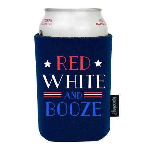 Koozie® Red White & Booze Patriotic Drink Cooler