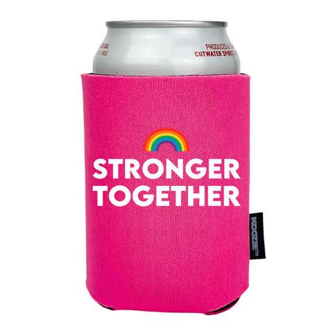 Koozie® Stronger Together Pride Drink Cooler