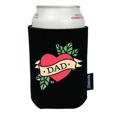 Koozie® Dad Traditional Tattoo Style Drink Cooler