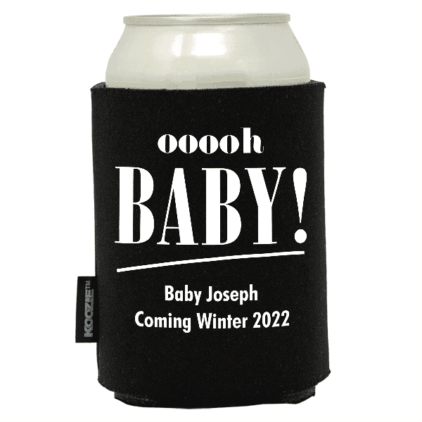Koozie® Ooooh Baby! Baby Shower Drink Cooler