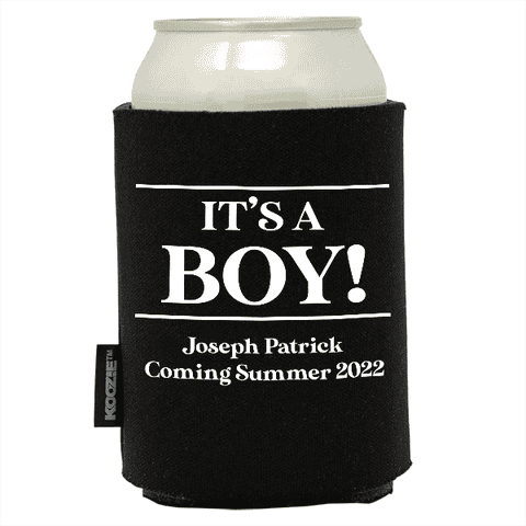 Koozie® It's a Boy Baby Shower Drink Cooler