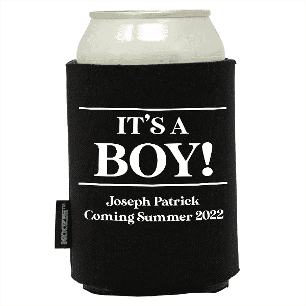 Koozie® It's a Boy Baby Shower Drink Cooler